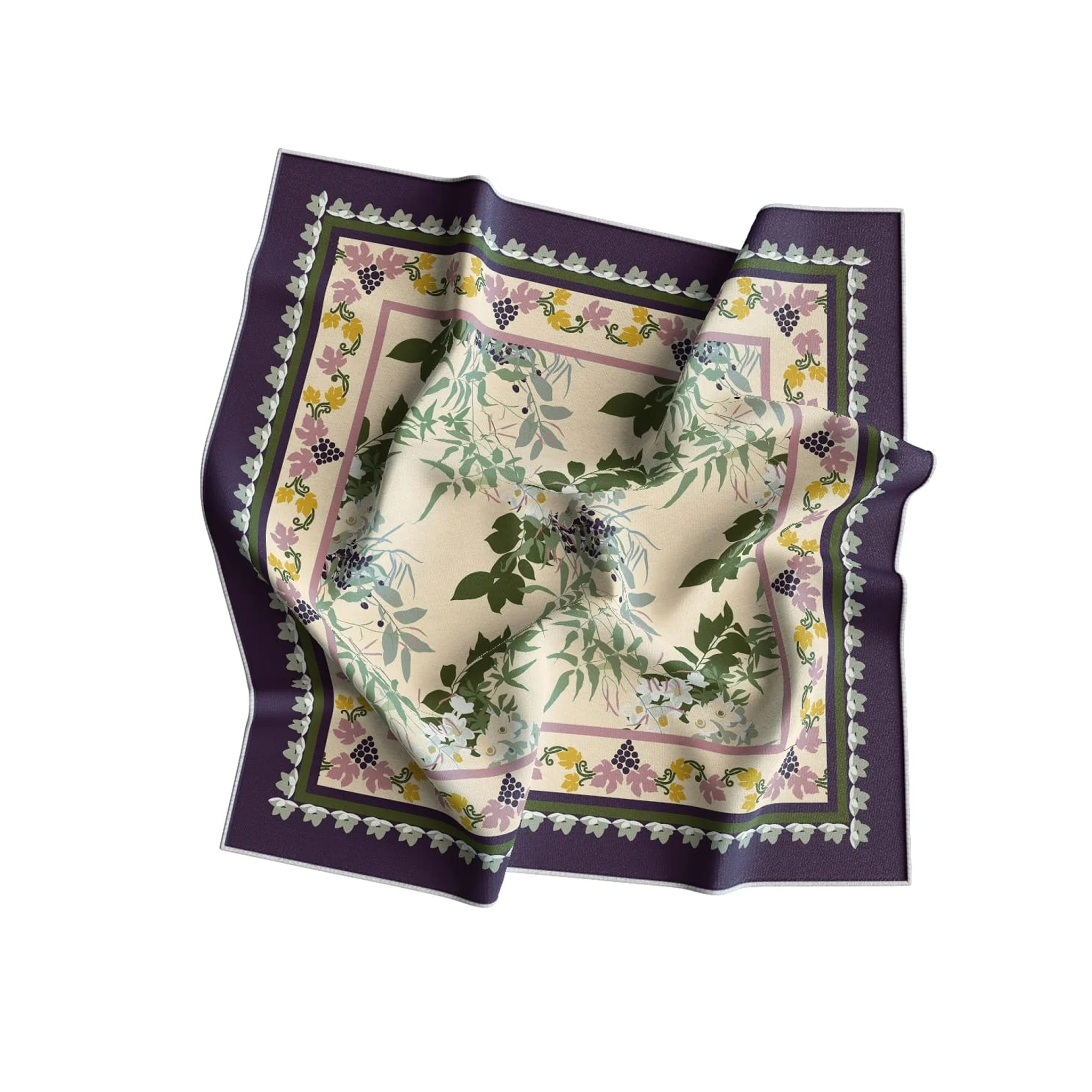 Lenço Tassi Cetim 50x50 cm