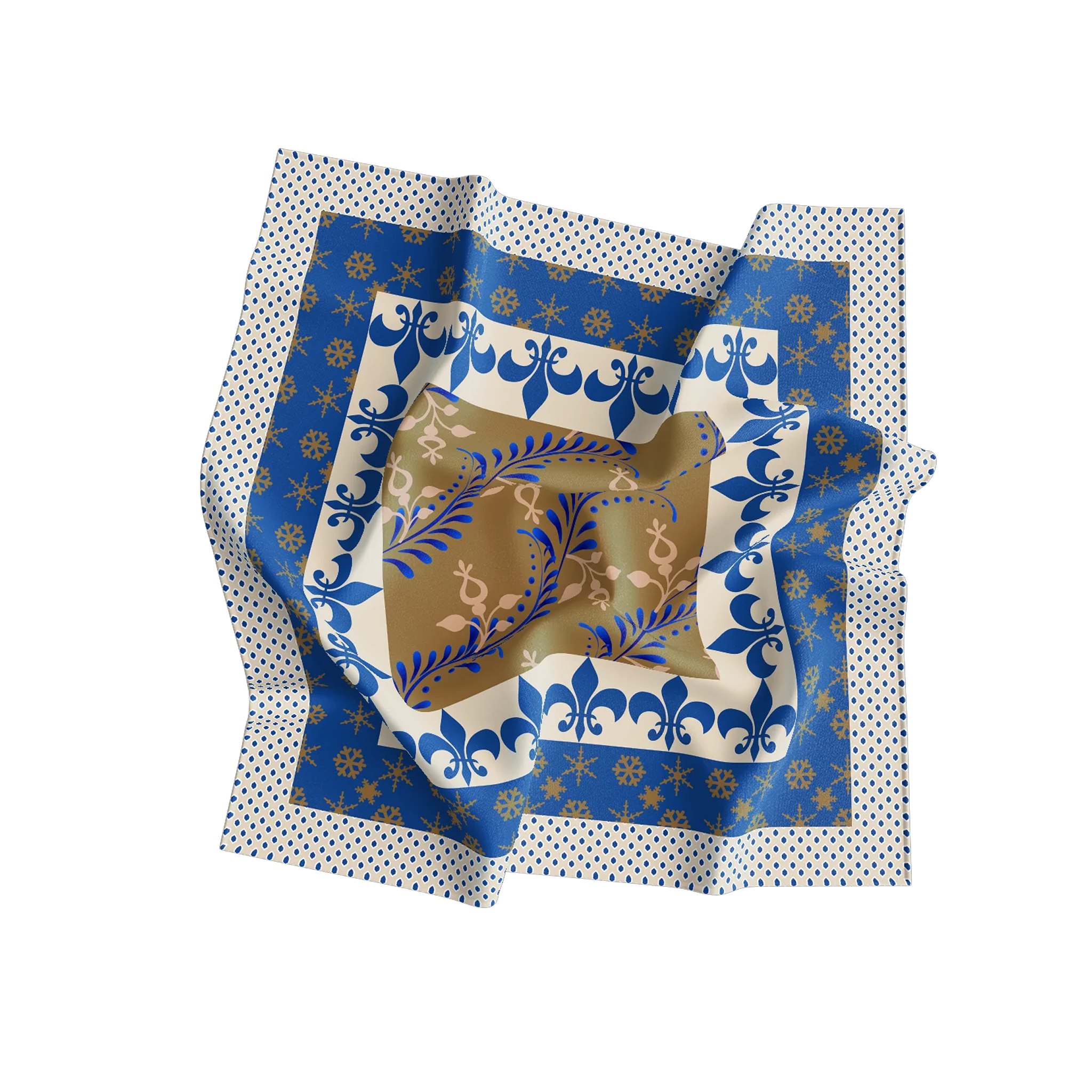 Lenço Royal Cetim 50x50 cm