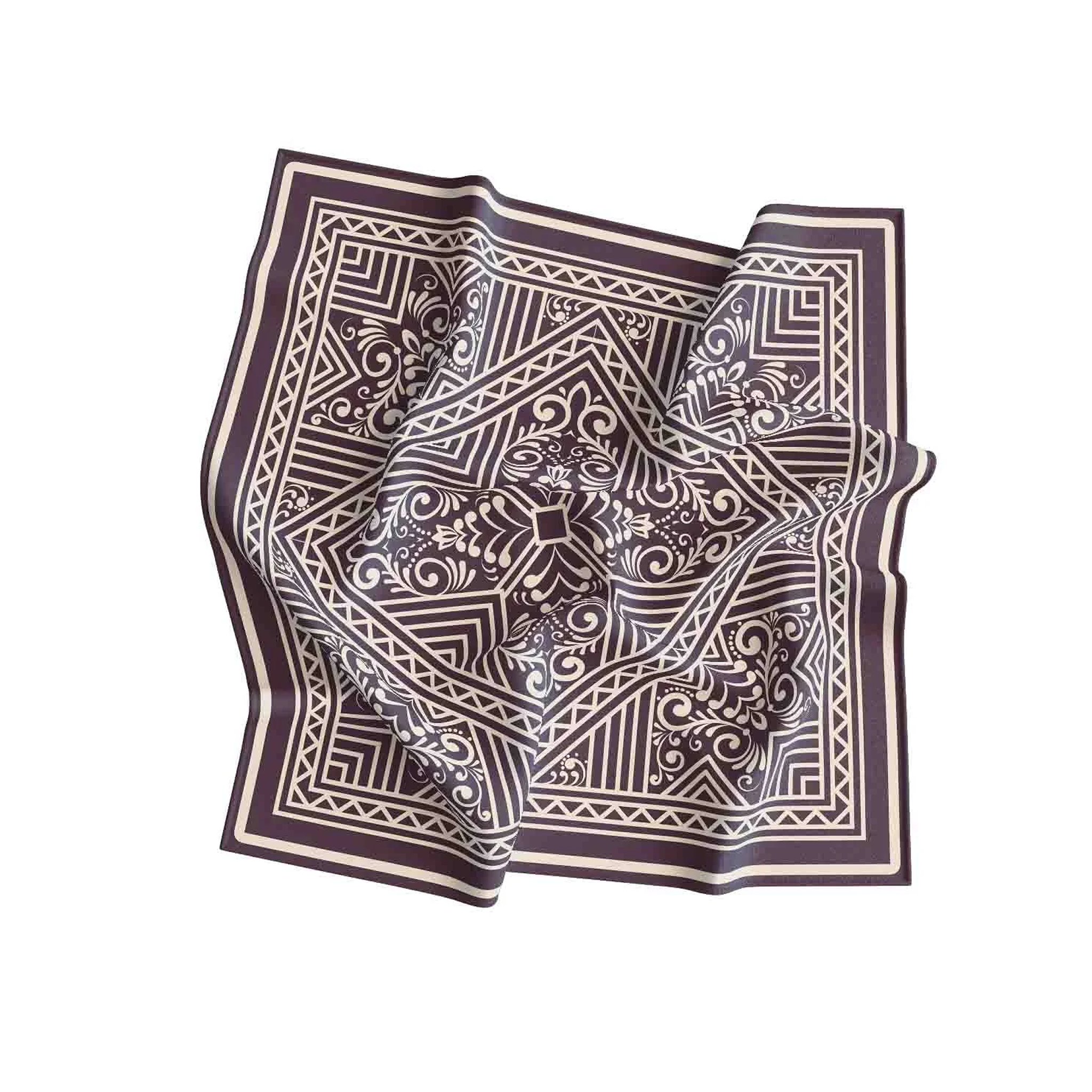 Lenço Louise Cetim 50x50 cm