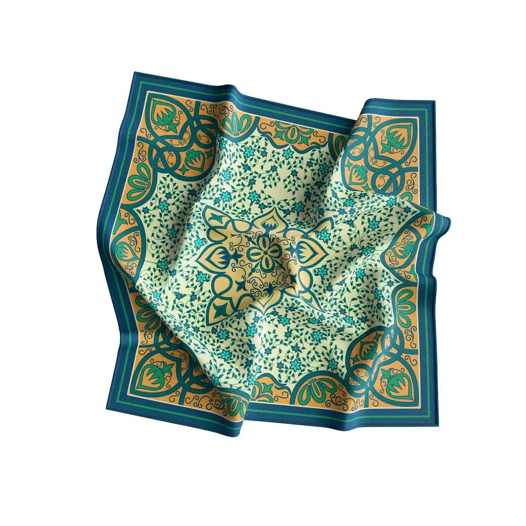 Lenço Louise Cetim 50x50 cm