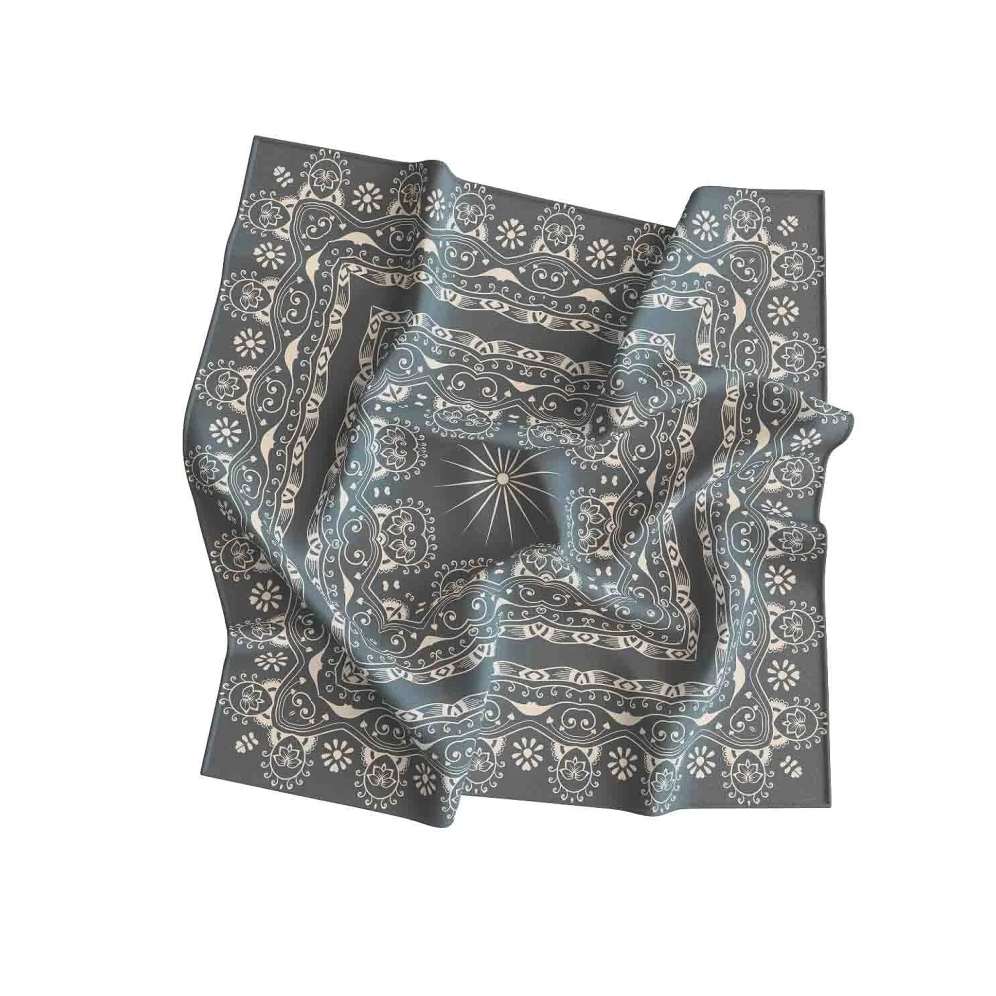 Lenço Dali Cetim 50x50 cm