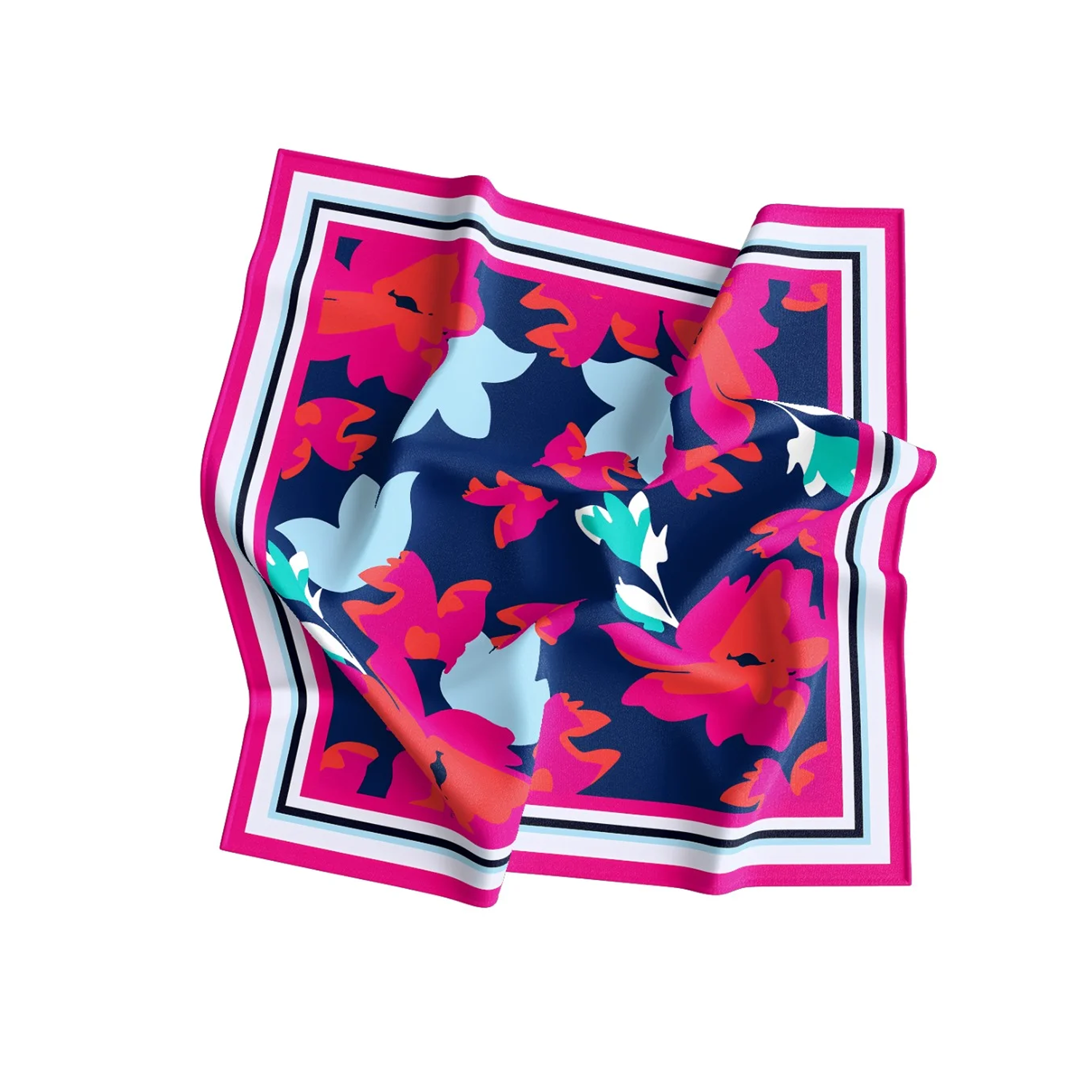 Lenço Riviera Cetim 100x100 cm